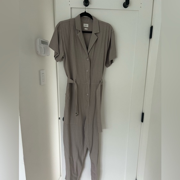Wilfred Free Mist Linen Jumpsuit - Picture 7 of 10